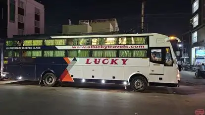 LUCKY TRAVELS  Bus-Side Image