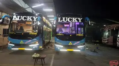 LUCKY TRAVELS  Bus-Front Image