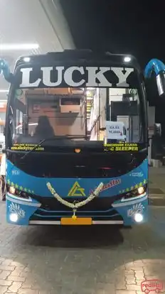 LUCKY TRAVELS  Bus-Front Image