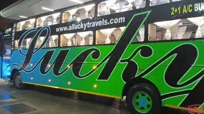 LUCKY TRAVELS  Bus-Side Image