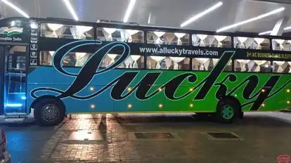 LUCKY TRAVELS  Bus-Side Image