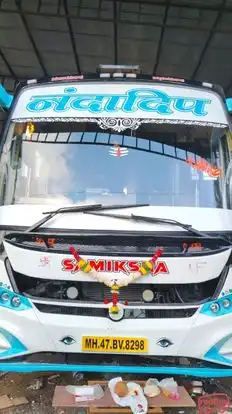 Nandadip Travels Bus-Front Image