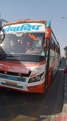 Nandadip Travels Bus-Side Image