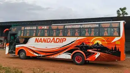 Nandadip Travels Bus-Side Image