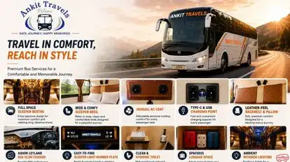 Ankit Travels Bus-Amenities Image