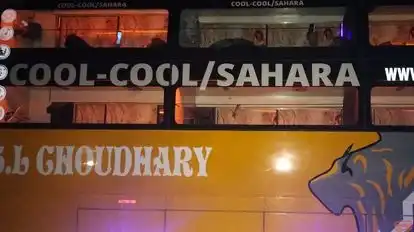 Sahara Travels Bus-Side Image