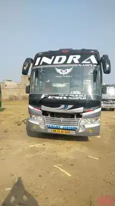 Indra Travels Bus-Front Image
