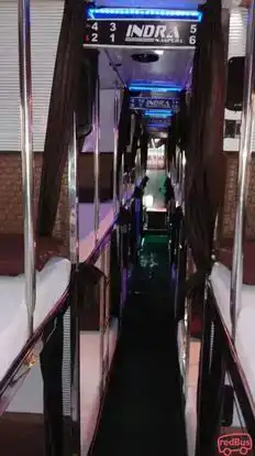 Indra Travels Bus-Seats layout Image