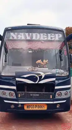 Navdeep Travels & Transportation Company Bus-Front Image
