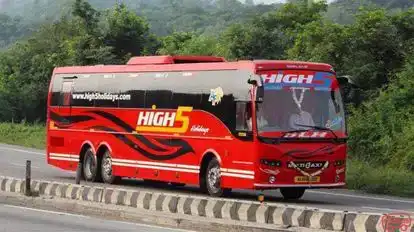 HIGH 5 HOLIDAYS Bus-Side Image