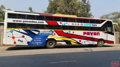 Pavan Express Bus-Side Image