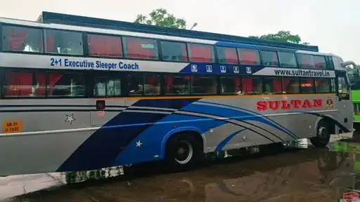 Sultan Travels Bus-Front Image