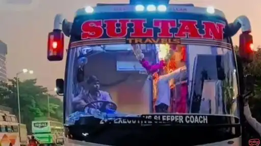 Sultan Travels Bus-Front Image