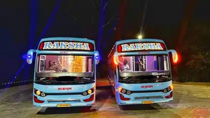 Raksha Travels Bus-Front Image