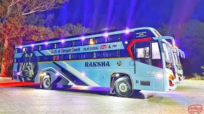 Raksha Travels Bus-Side Image