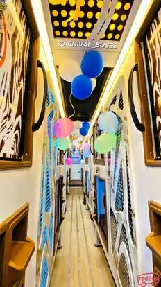 JK travels Bus-Seats layout Image