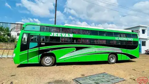 Sky Travels Bus-Front Image