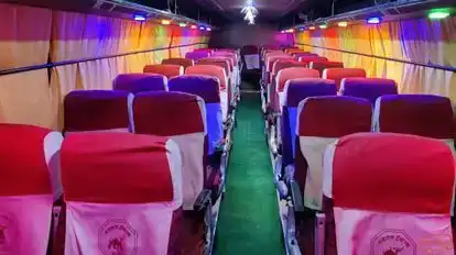 Gajraj Travals Bus-Seats layout Image