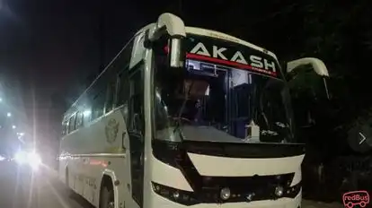 Akash Holidays Bus-Front Image