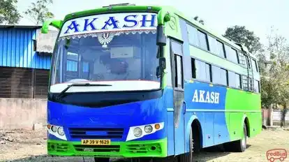 Akash Holidays Bus-Front Image