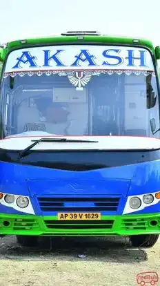 Akash Holidays Bus-Front Image