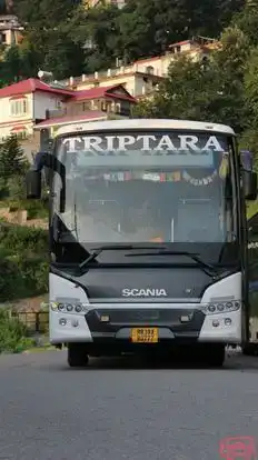 Triptara tour & Travel Bus-Front Image