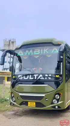 Ambika Travels Bus-Front Image