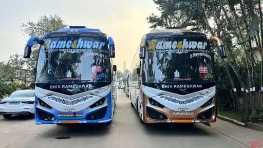 Shivrameshwar bane Tours and Travels Bus-Front Image