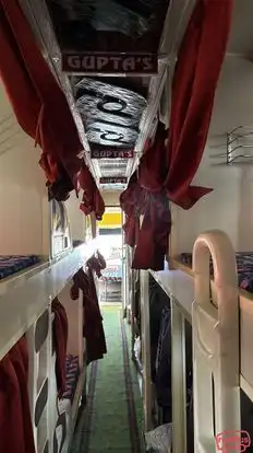 Gupta's Travels Ambikapur Bus-Seats layout Image