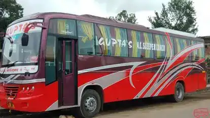 Gupta's Travels Ambikapur Bus-Side Image