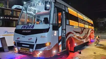 Rajdhani travels Bus-Side Image