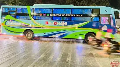 Rajdhani travels Bus-Side Image