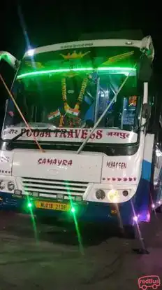 Taj Travels Indore Bus-Front Image