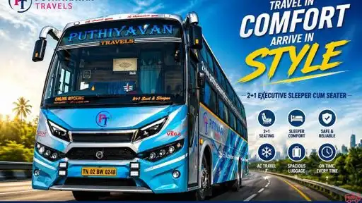 Puthiyavan Transports Bus-Front Image