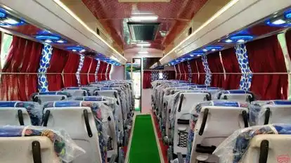 Aadishakti Travels Bus-Seats layout Image