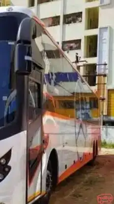 Aadishakti Travels Bus-Side Image