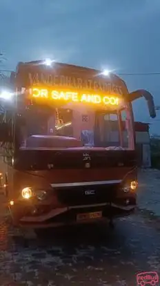 Aadishakti Travels Bus-Front Image