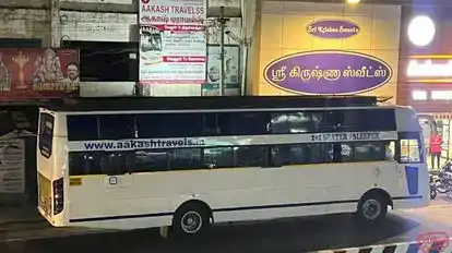 Aakash Travels Bus-Side Image