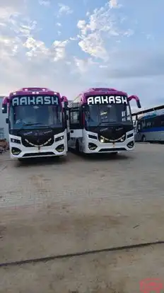 Aakash Travels Bus-Front Image