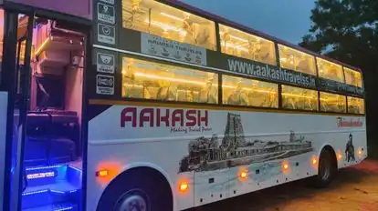 Aakash Travels Bus-Side Image