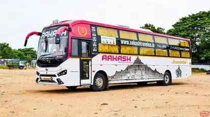 Aakash Travels Bus-Front Image