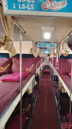 ANNAI TRAVELS Bus-Seats layout Image