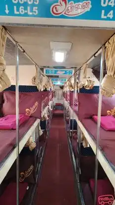 ANNAI TRAVELS Bus-Seats layout Image