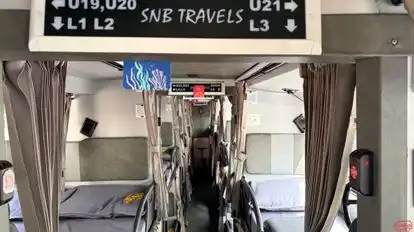 SNB Travels Bus-Seats layout Image