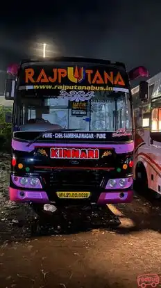 Rajputana tours and travels Bus-Front Image