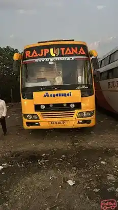 Rajputana tours and travels Bus-Front Image