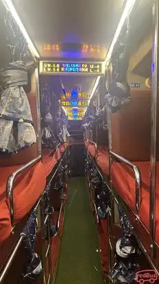 Rajputana tours and travels Bus-Seats layout Image