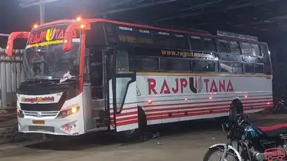 Rajputana tours and travels Bus-Side Image