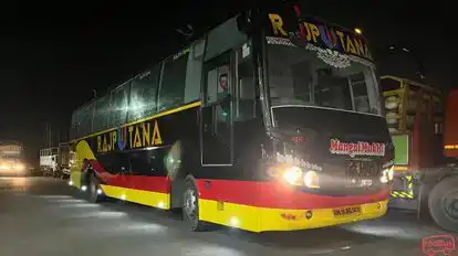 Rajputana tours and travels Bus-Front Image