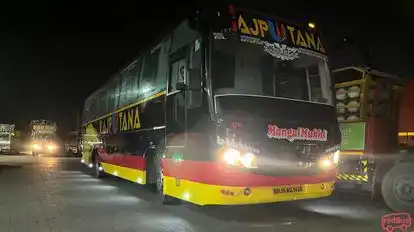 Rajputana tours and travels Bus-Front Image